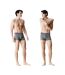 Lot de 4 boxers homme en coton French Pierre Cardin-5