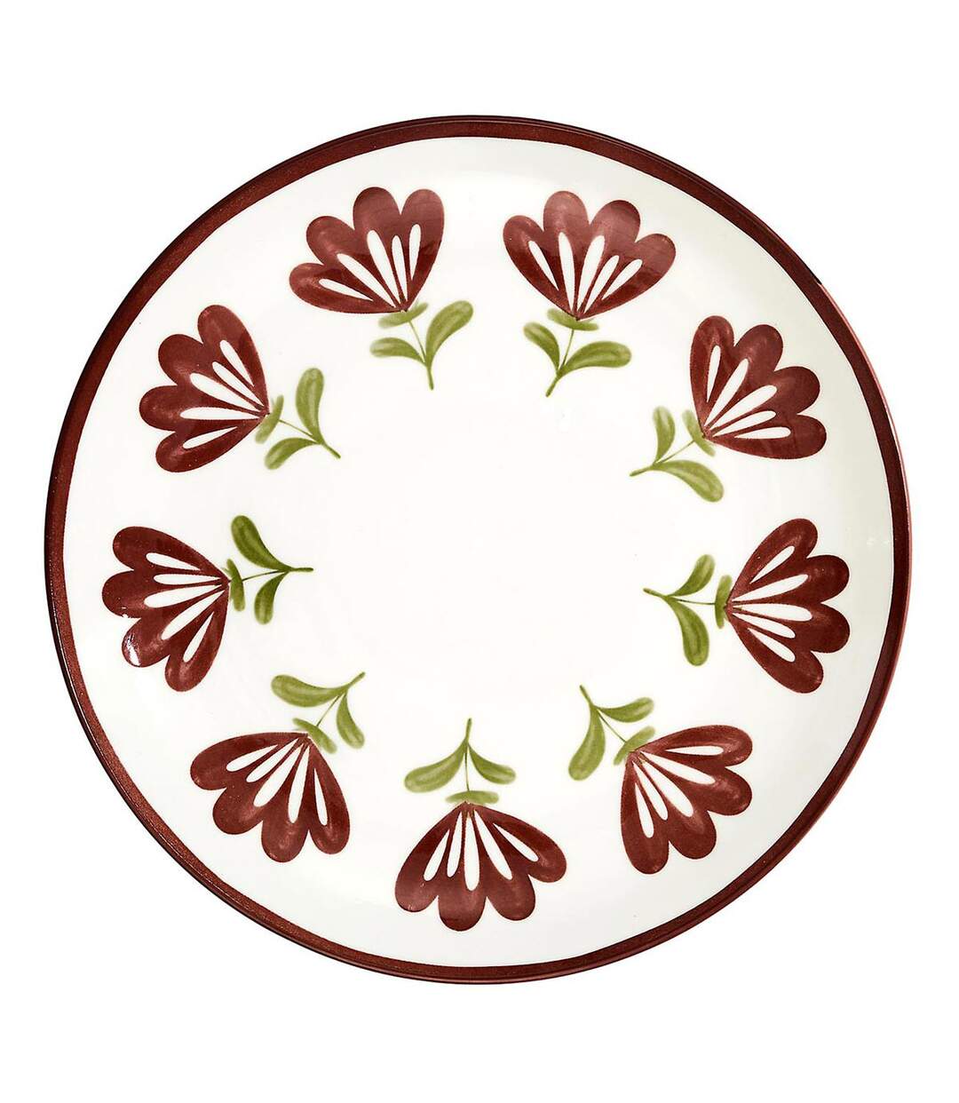 Lot de 6 Assiettes Plates Edith 26cm Multicolore-1