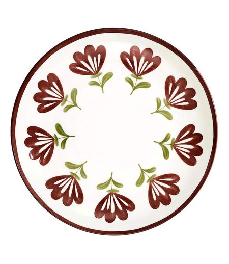 Lot de 6 Assiettes Plates Edith 26cm Multicolore