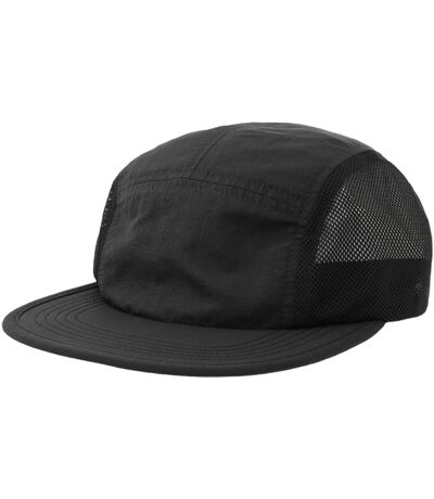 Unisex adult erie retro technical recycled cap black Atlantis