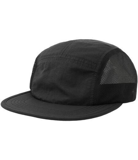 Unisex adult erie retro technical recycled cap black Atlantis