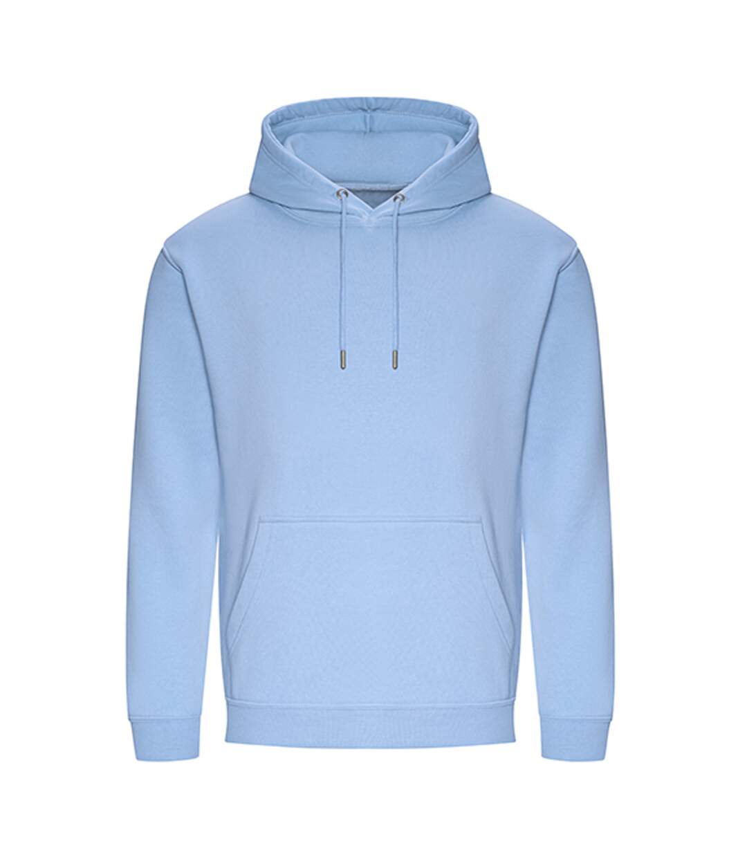Sweat À Capuche Adulte Bleu Ciel Awdis-1
