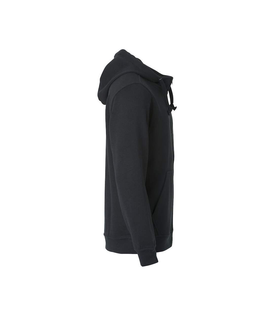 Veste à capuche basic homme noir Clique Clique