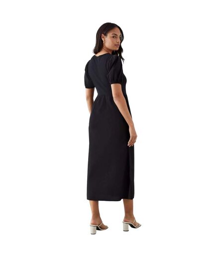 Robe mi-longue femme noir Dorothy Perkins