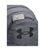 Sac À Dos Motif/style Logo Taille Unique Gris Argenté Under Armour-3