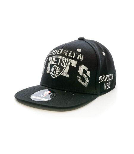 Casquette Noir Homme BROOKLYN NETS NBA Collegiate - Taille unique