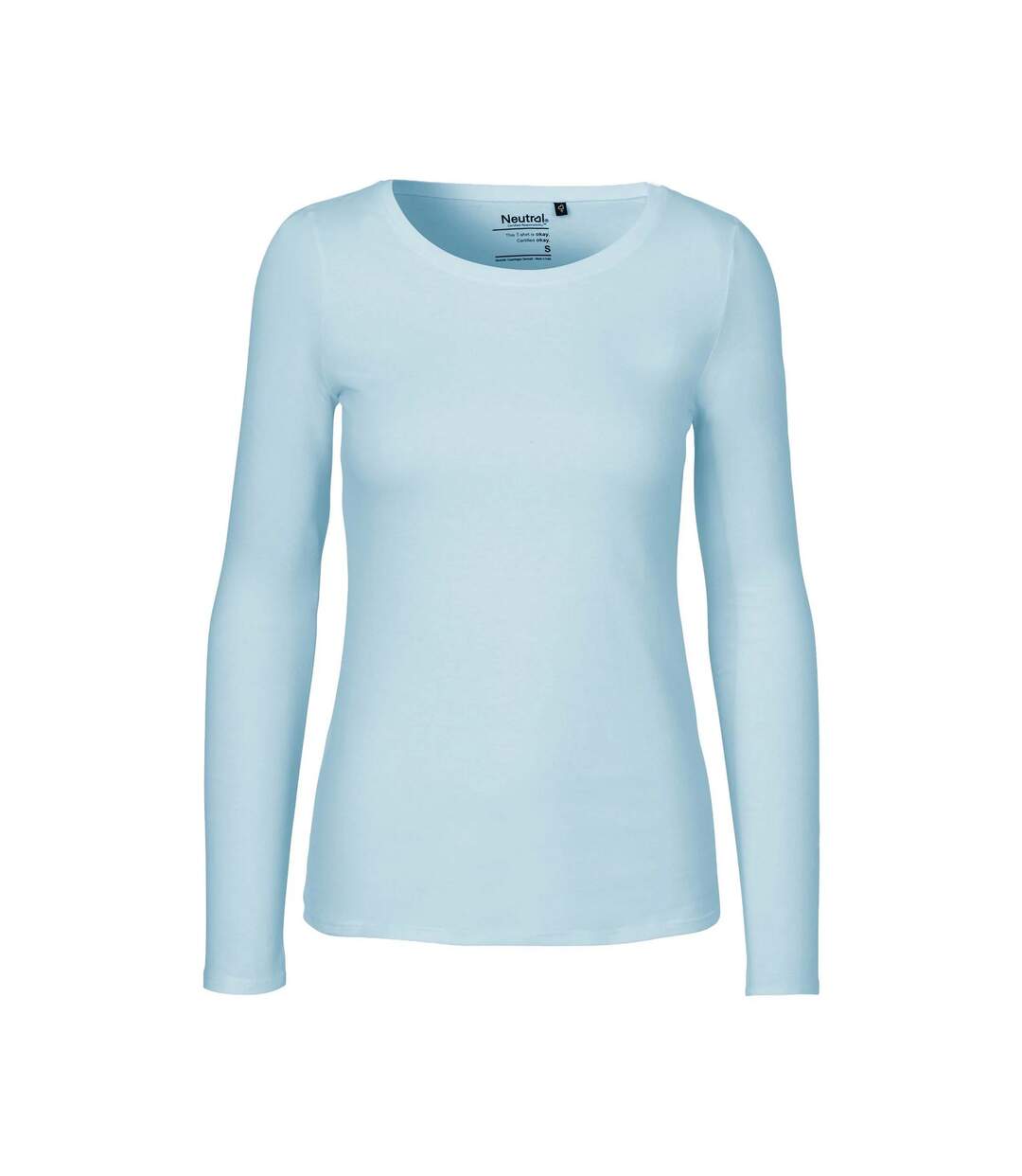 T-shirt Femme Bleu Clair Neutral-1