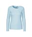 T-shirt Femme Bleu Clair Neutral-1