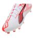 Chaussures De Foot Pour Terrain Ferme Match Ultra Homme Blanc Orange Puma-4