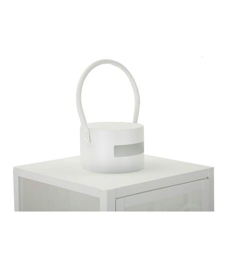 Lot de 3 Lanternes en Verre Magic 66cm Blanc