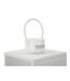 Lot de 3 Lanternes en Verre Magic 66cm Blanc-3