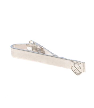 West Ham United FC Silver Plated Tie Slide (Silver) (One Size) - UTTA4858