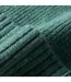 Bonnet Uni Et Côtelé À Revers Basic Femme Vert Gris Foncé Regatta-3