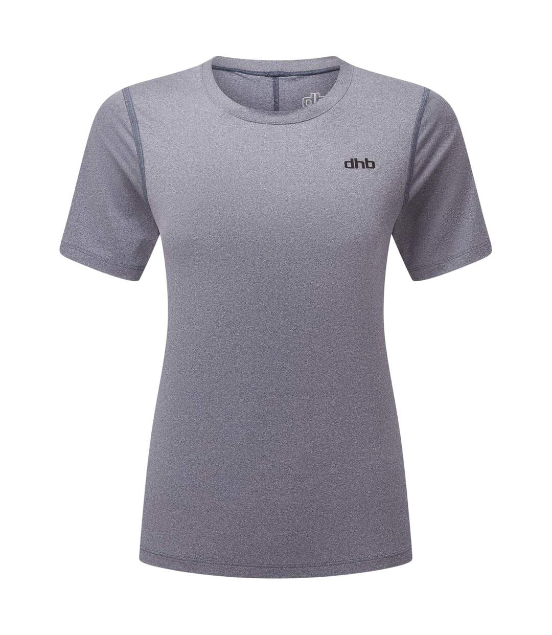 Womens/ladies Moda Casual T-shirt Blue Depth Dhb-1