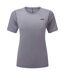 Womens/ladies Moda Casual T-shirt Blue Depth Dhb-1