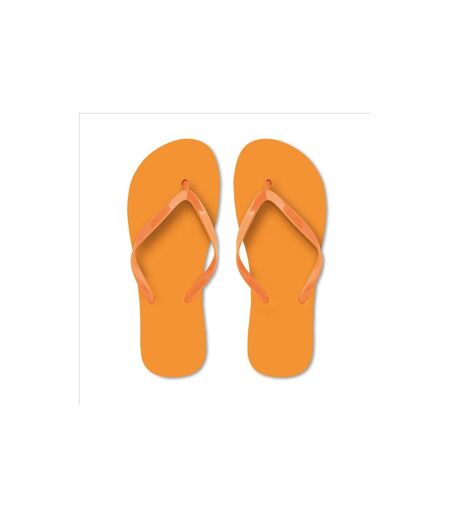 Unisex Adult Eva Beach Slippers Orange MidOcean