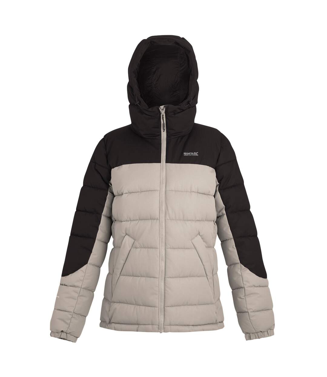 Doudoune Matelassée Aldthorn Femme Blanc Cassé Noir Regatta-2