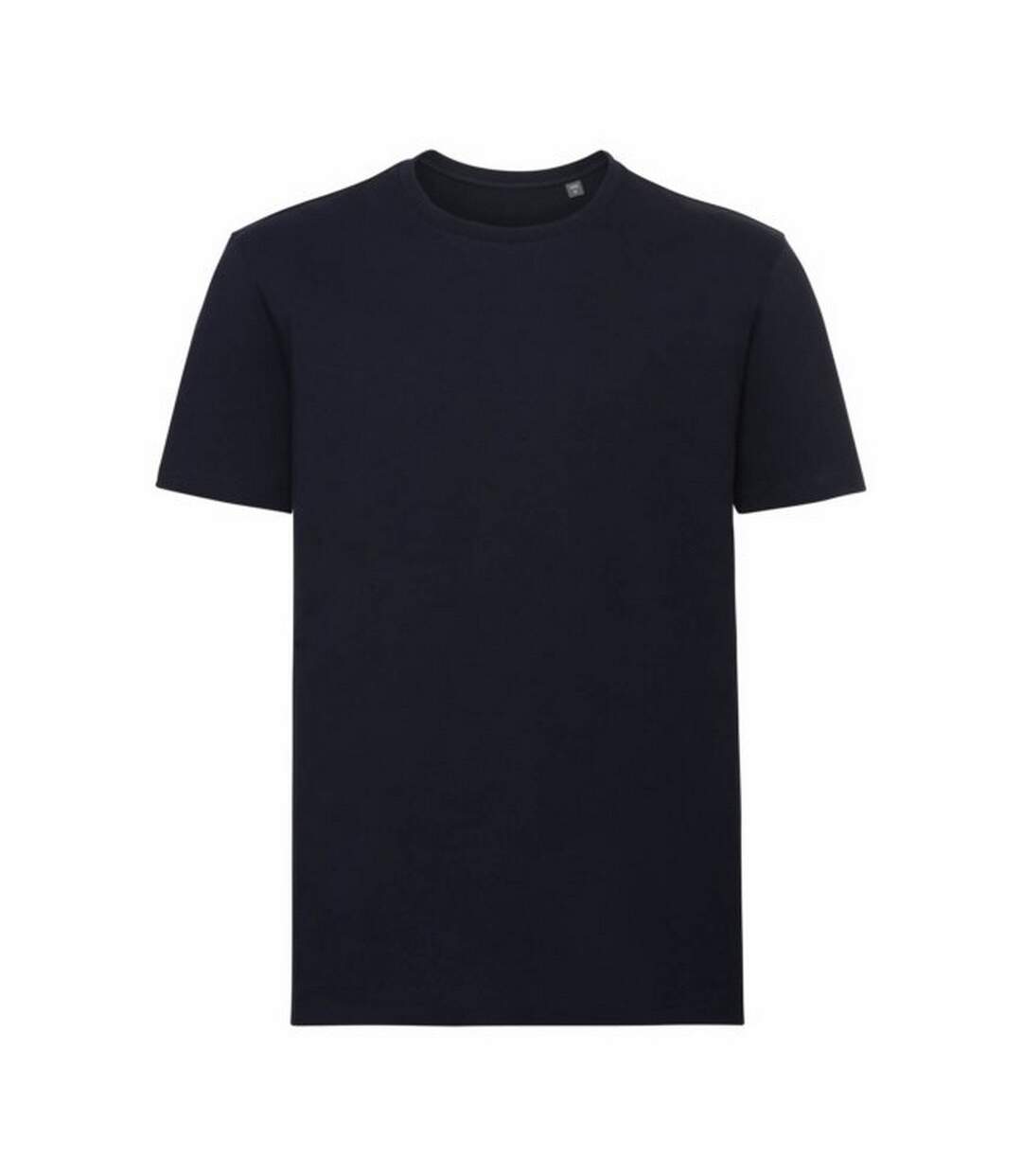 Russell Mens Pure Organic Short-Sleeved T-Shirt (French Navy)