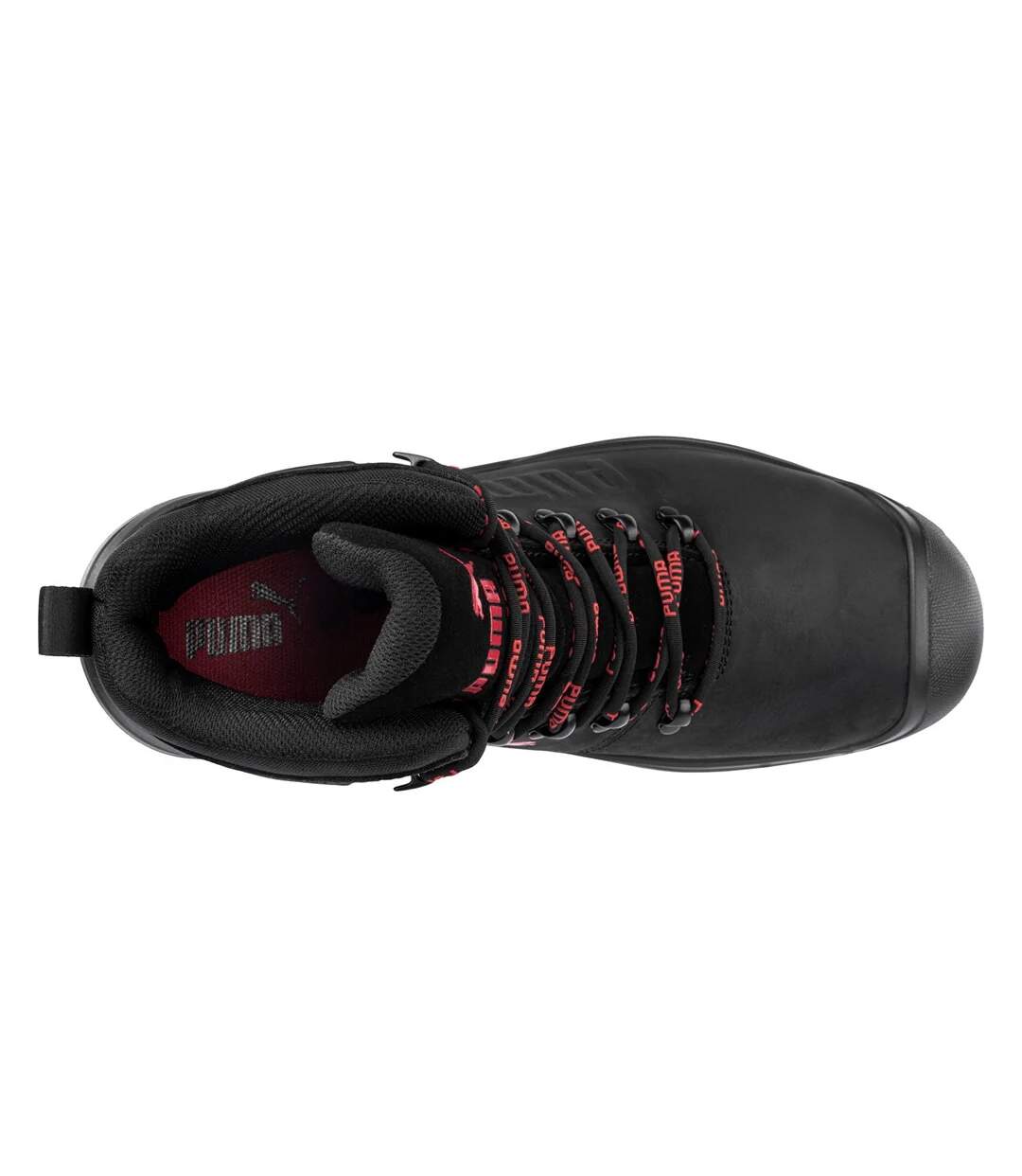 Bottines de sécurité iron homme noir / rouge Puma Safety-3