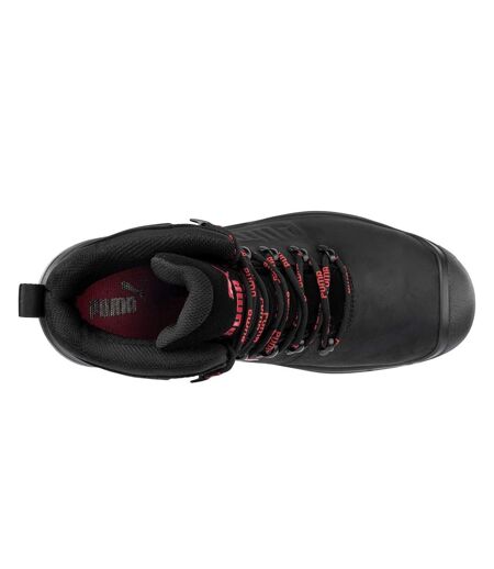 Bottines de sécurité iron homme noir / rouge Puma Safety