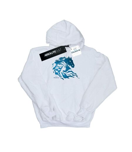 Disney Sweat à capuche Frozen 2 Nokk Silhouette Womens/Ladies (Blanc) - UTBI8203