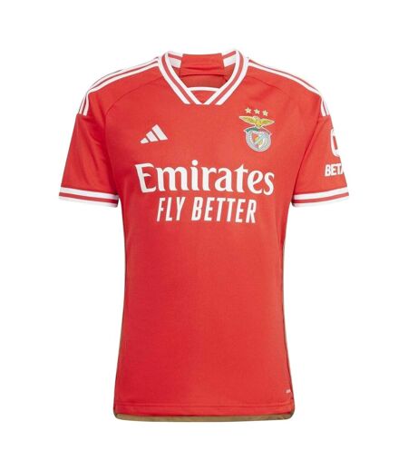 Maillot Domicile Motif/style Sl Benfica 23/24 Homme Rouge Adidas