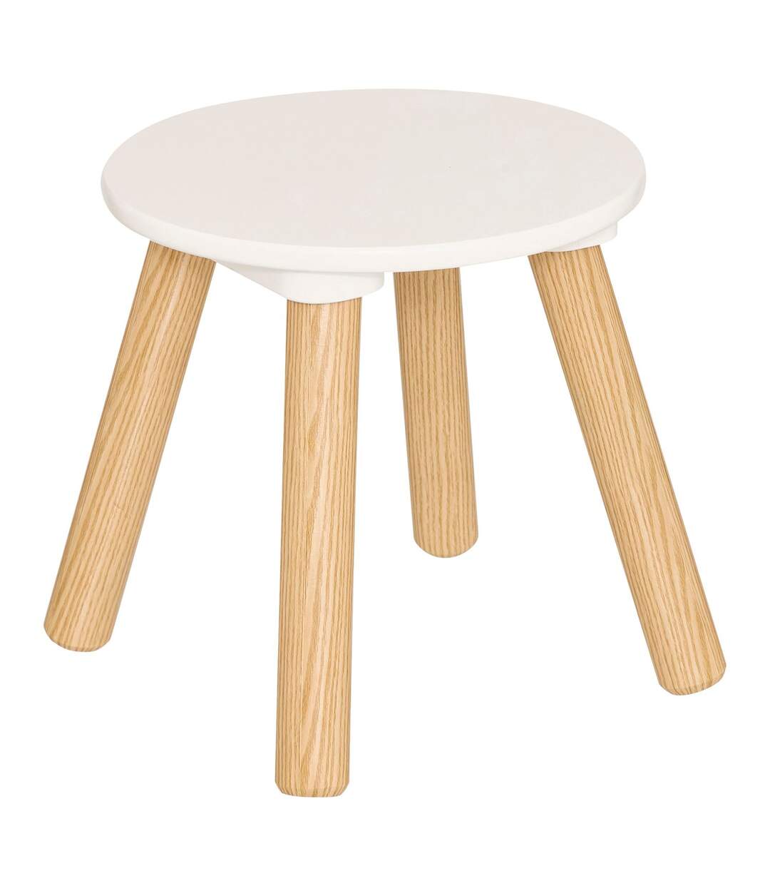 Coiffeuse avec tabouret enfant BELLA - Blanc-5