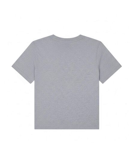 Womens/ladies Heavy Boxy T-shirt Athletic Heather Bella + Canvas