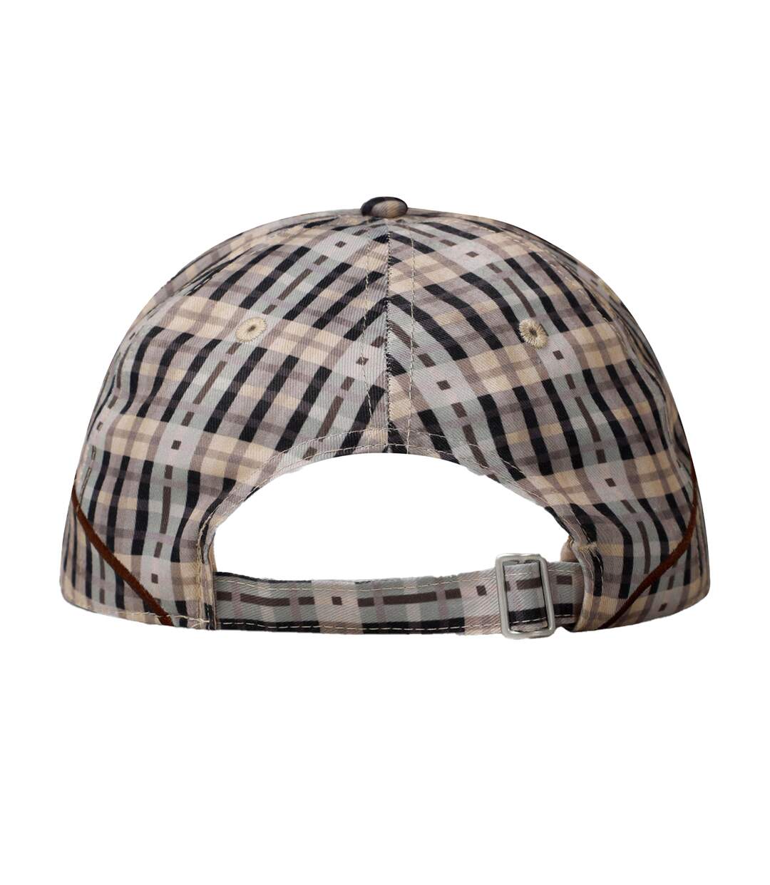 Checked Logo Baseball Cap Beige Umbro-2