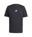 T-shirt Style Petit Logo Essentials Homme Noir Blanc Adidas-2