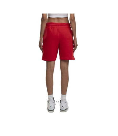 Short De Jogging Basic Femme Rouge Vif Build Your Brand