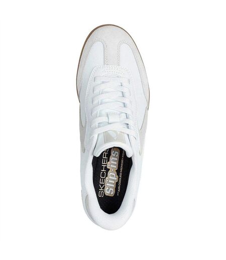 Baskets Femme Blanc Skechers