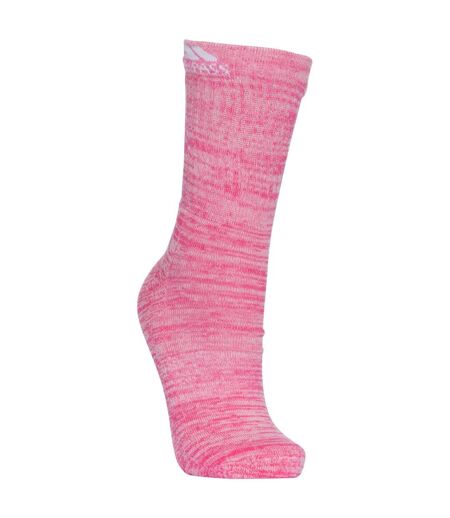 Chaussettes de marche helvellyn femme rose/bleu/vert Trespass