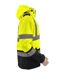 Veste Softshell T3 Homme Noir Jaune Fluo AW Tools-3