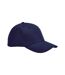 Casquette De Baseball Earthaware Bleu Marine Oxford Beechfield-1