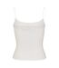 Débardeur Bretelles Fines Femme Blanc Neige Vero Moda-3