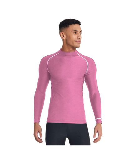 Rhino - T-shirt base layer à manches longues - Homme (Rose) - UTRW1276