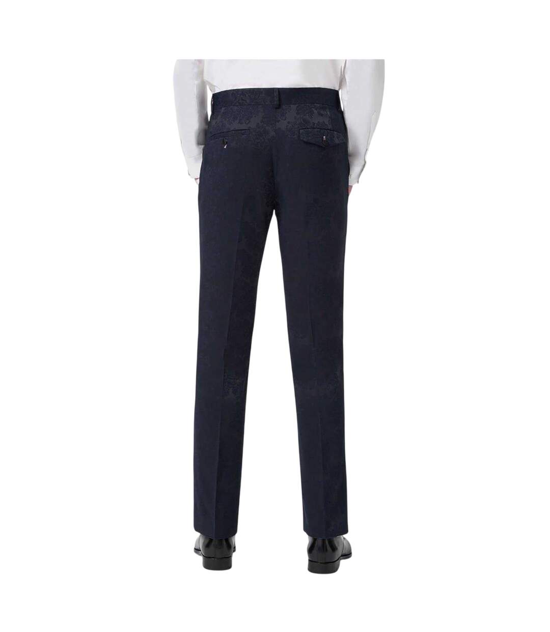 Pantalon De Smoking Officiel Homme Bleu Marine Twisted Tailor-2