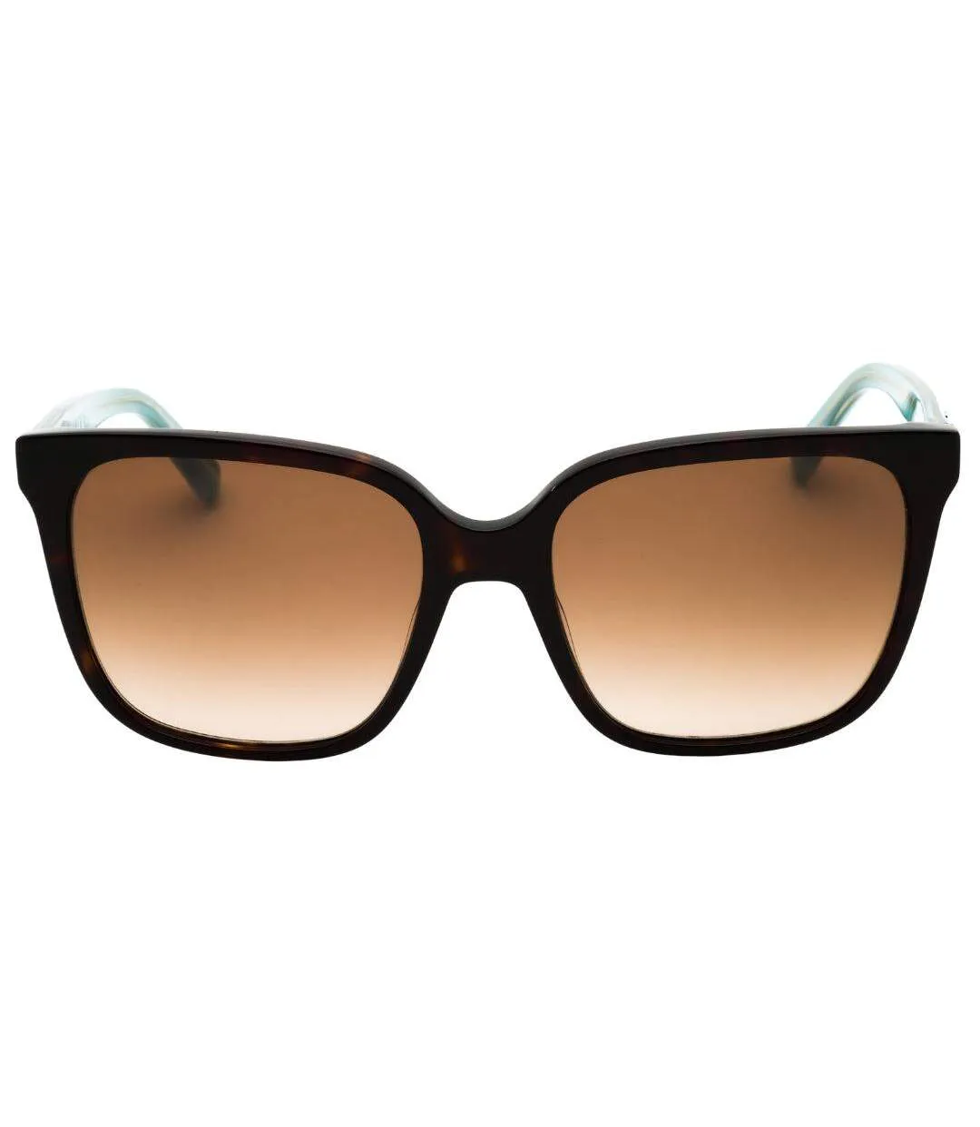 Lunettes De Soleil Motif/style Carré Femme Taille Unique Marron Love Moschino-2