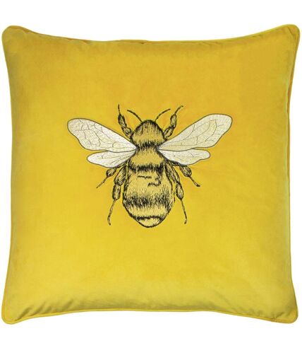 Housse de coussin hortus bee 50 cm x 50 cm jaune Paoletti Paoletti