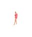 Womens/ladies Mesh Fitted Mini Dress Multicoloured Missy Empire-1