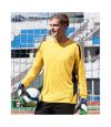 Sols Azteca - T-Shirt De Gardien De But De Football À Manches Longues - Homme (Vert pomme/Noir) - UTPC467