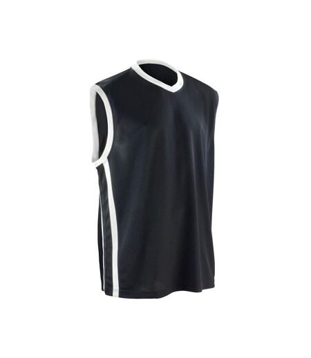 Maillot De Basket Homme Noir Blanc Spiro