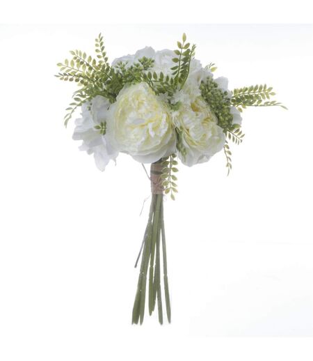 Bouquet de Fleurs Cecil 35cm Blanc