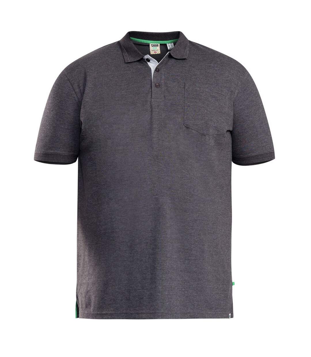 Duke - Polo grande taille GRANT - Homme (Gris foncé) - UTDC106