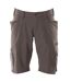 Mens Accelerate Work Shorts Dark Anthracite Mascot-1