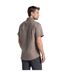Chemise Unie Manches Courtes Kiwi Homme Marron Clair Gris Craghoppers-3