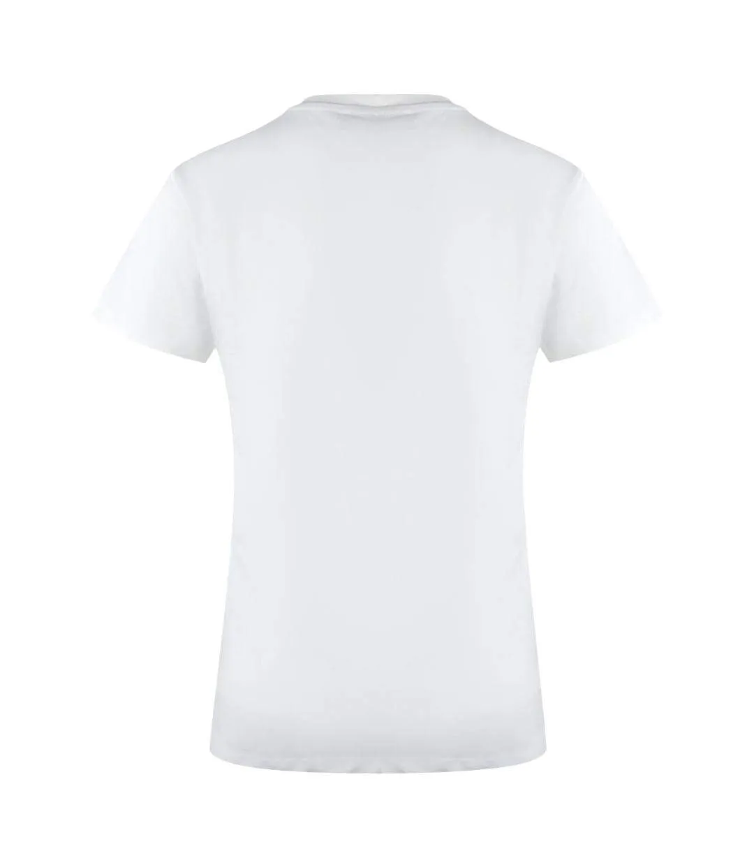 Womens/ladies Bold Logo T-shirt White Love Moschino-2