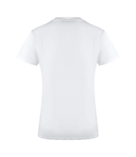 Womens/ladies Bold Logo T-shirt White Love Moschino