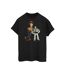 Disney Womens/Ladies Toy Story Buzz And Woody Standing Cotton Boyfriend T-Shirt (Noir) - UTBI51910-1